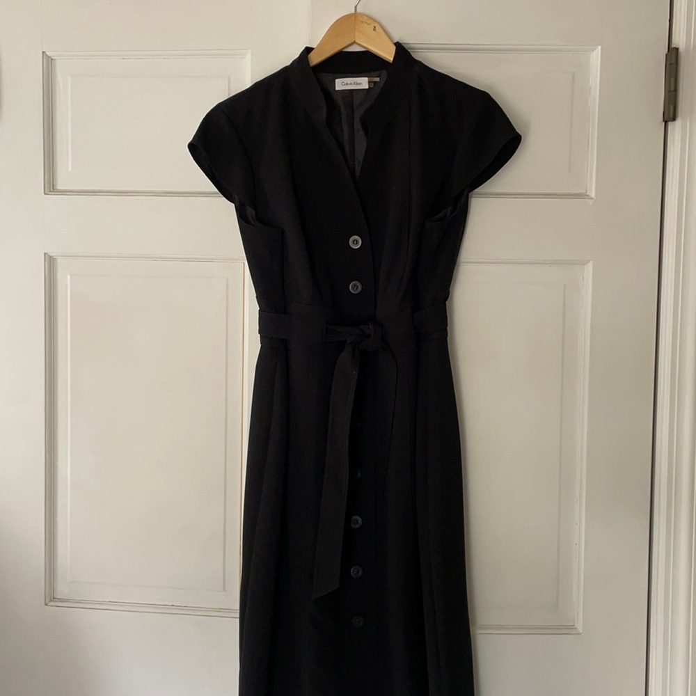 Perfect black dress…. Office or occasion. Packs beautifully.